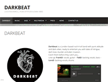 Tablet Screenshot of darkbeat.info